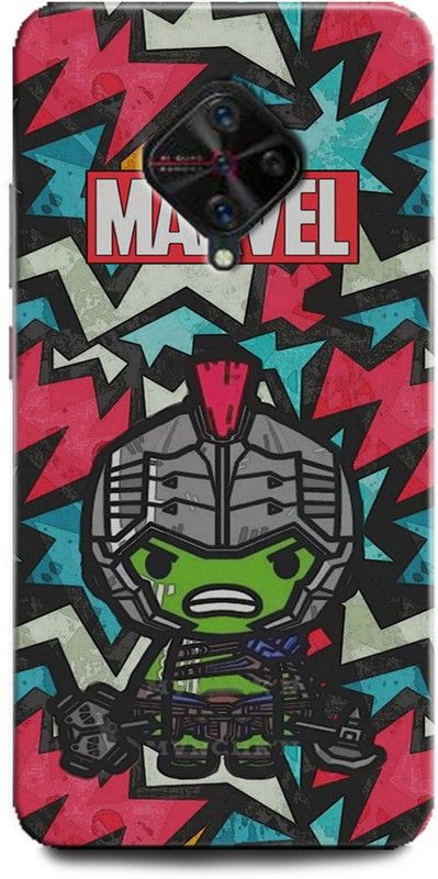 Afterglow Back Cover for Vivo S1 Pro captain america, avengers, marvel, comics, sheild, superhero  (Multicolor, Dual Protection, Pack of: 1)