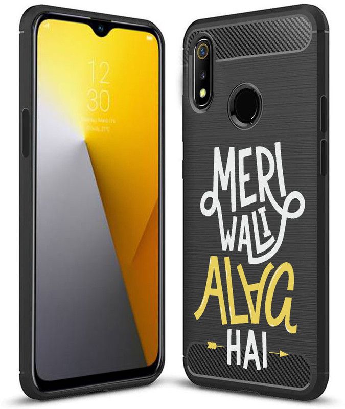 Nainz Back Cover for Realme 3||Realme 3i  (Multicolor, Shock Proof, Pack of: 1)