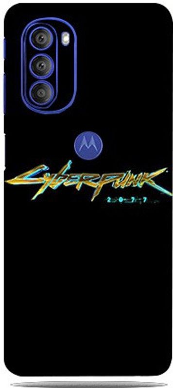Mclaxa Cyberpunk 2077 Sign Mobile Back Skin, Cyberpunk 2077, Motorola G52 5G Mobile Skin  (Cyberpunk 2077 Skin With Super Matte Finish)