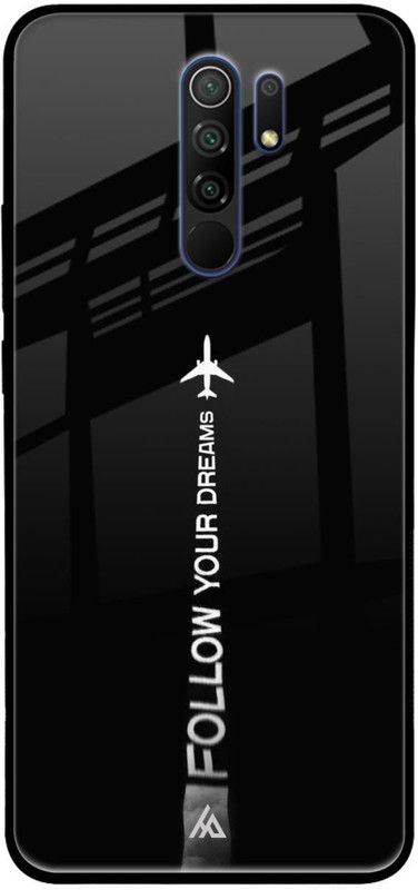 Hocopoco Back Cover for Poco M2  (Black, White, Grip Case, Silicon)