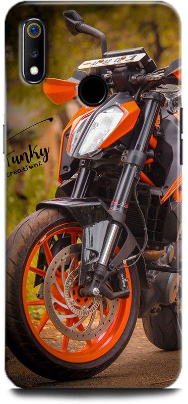 Afterglow Back Cover for Realme 3i KTM, KTM BIKE, SUPERBIKE, BIKE LOVER, DUKE, KTM RC200  (Multicolor, Shock Proof, Pack of: 1)