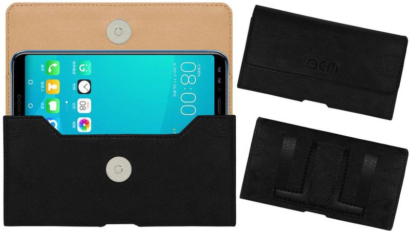 ACM Pouch for Gionee S11 New  (Black, Holster, Pack of: 1)