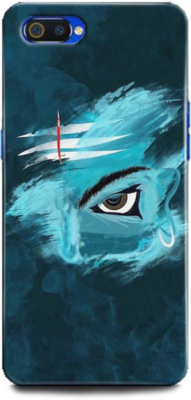 INTELLIZE Back Cover for Realme C2/RMX1945 mahadev,Printed  (Multicolor, Shock Proof, Pack of: 1)