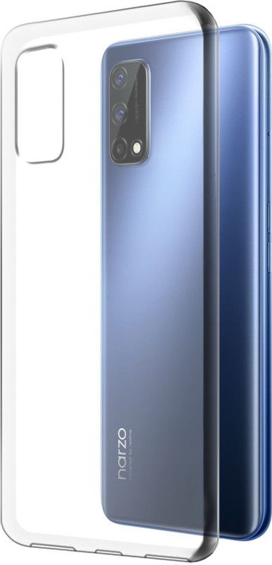 DMJHP Back Cover for Realme Narzo 30 Pro  (Transparent, Pack of: 1)
