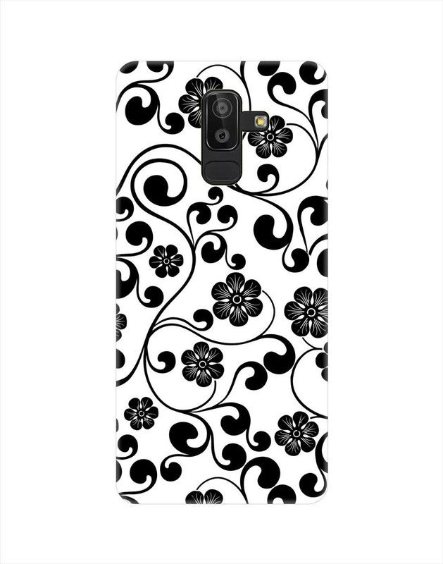 Smutty Back Cover for Samsung Galaxy A6 Plus - Floral Print  (Multicolor, Hard Case, Pack of: 1)
