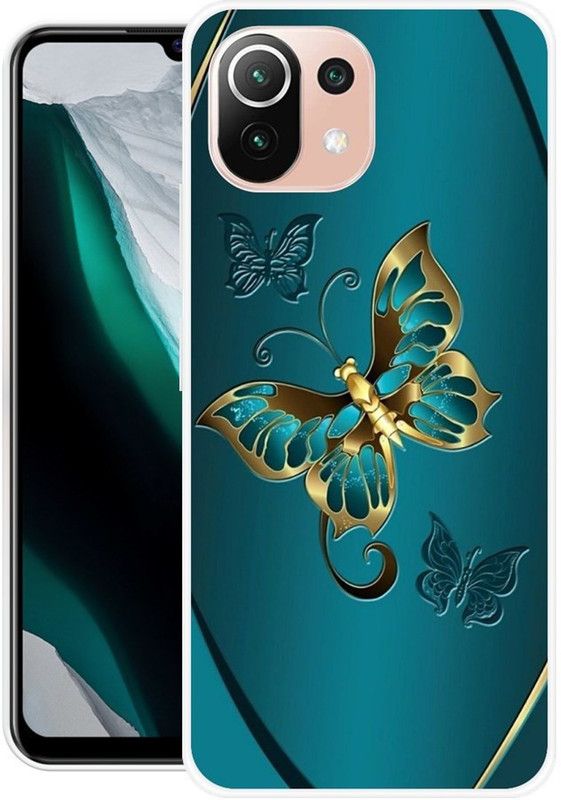 vaidik Back Cover for Mi 11 Lite 5G, Xiaomi 11Lite NE 5G  (Multicolor, Dual Protection, Silicon, Pack of: 1)