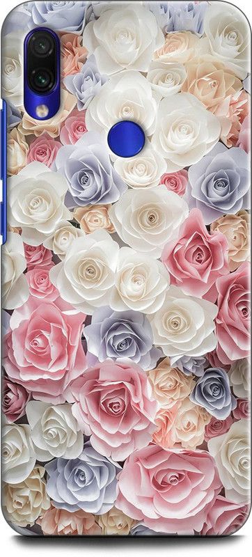 Wall Art Back Cover for Redmi Note 7 RED ROCE, ROSES, FLOWERS, NATURE, ABSTRACT, TEXTURE  (Multicolor, Dual Protection, Pack of: 1)