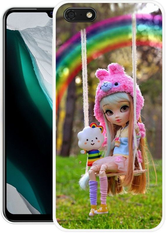 JATLAND Back Cover for Honor 7s  (Multicolor, Grip Case, Silicon)