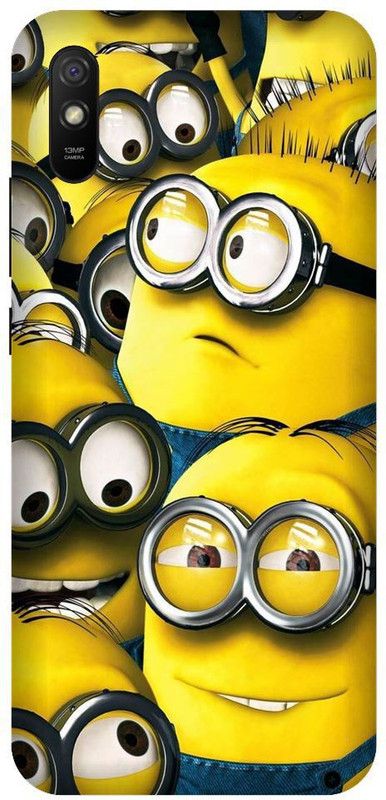 URCHIN Back Cover for Vivo Y91iMinions, Cute minions, funny, cute  (Multicolor, Shock Proof, Pack of: 1)