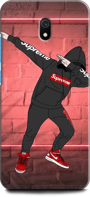 Wall Art Back Cover for Redmi 8A SUPREME, SWAG, SPORT, GOKU, DRAGON BALL Z, ANIME, VEGETA, NARUTO  (Multicolor, Dual Protection, Pack of: 1)