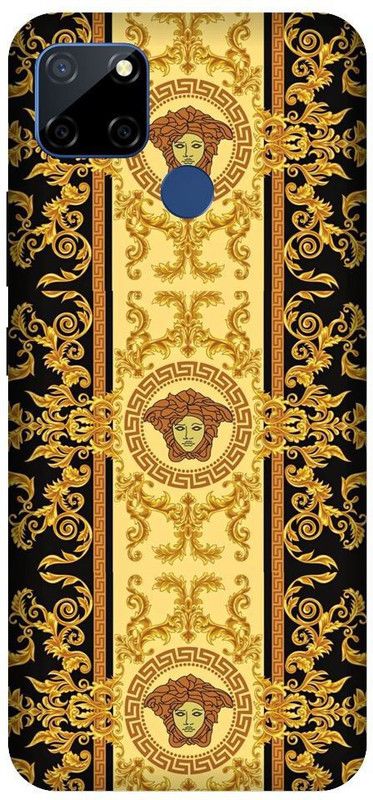 URCHIN Back Cover for Redmi 9C Versace, Versace logo, versace brand  (Multicolor, Shock Proof, Pack of: 1)