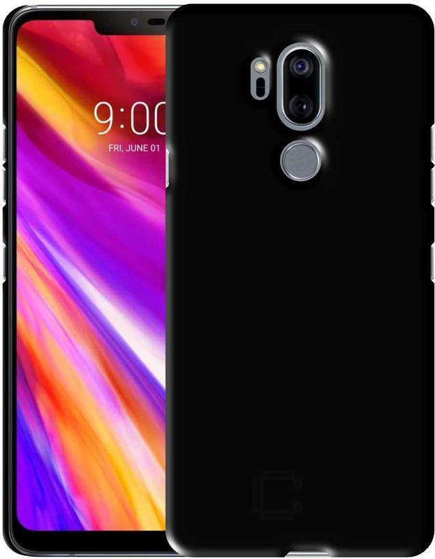 Case Designer Back Cover for LG G7 ThinQ Back Case Back Cover Smart Slim 360 Protecion Corner Protection Cover  (Black, Hard Case, Pack of: 1)