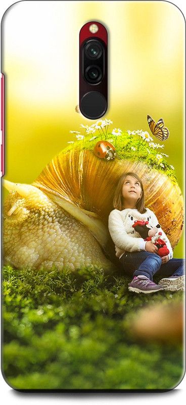 Wall Art Back Cover for Redmi 8 GIRL, NATURE, COLORFULL NATURE, BEAUTIFUL NATURE, HART, LOVE  (Multicolor, Dual Protection, Pack of: 1)