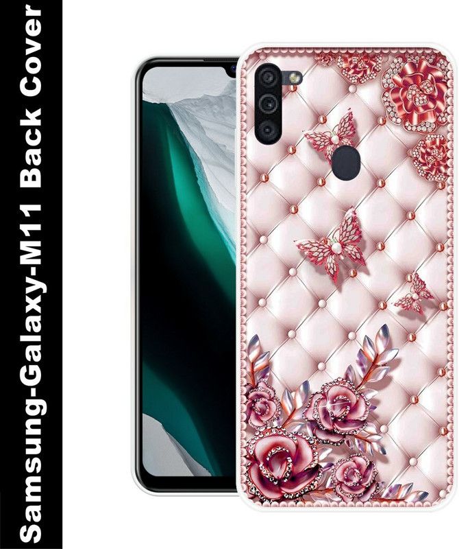 Printking Back Cover for Samsung Galaxy M11  (Multicolor, Grip Case, Silicon)