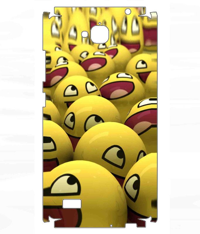 Snooky Huawei Honor 3C Mobile Skin  (Yellow)