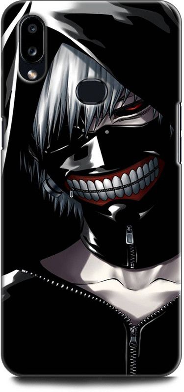 Afterglow Back Cover for SAMSUNG Galaxy A10s TOKYO GHOUL, KENEKI, ANIME, GHOUL, SUPERPOWER, HEROS, SKULL, DARK  (Multicolor, Shock Proof, Pack of: 1)