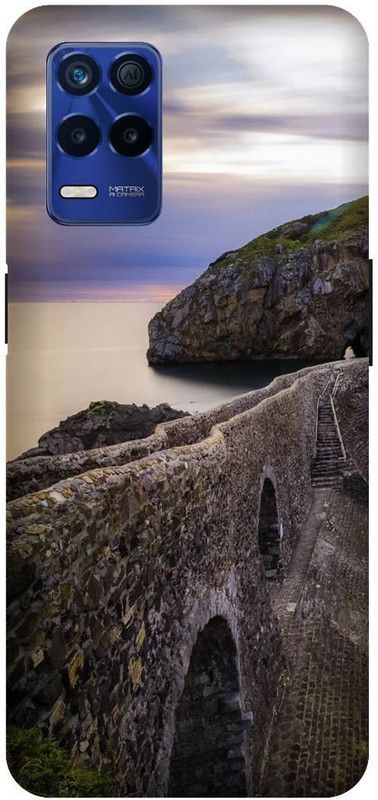 Bluvver Back Cover for Realme Narzo 30 5G,RMX3242, Printed Sunset Nature Back Cover  (Multicolor, Hard Case, Pack of: 1)