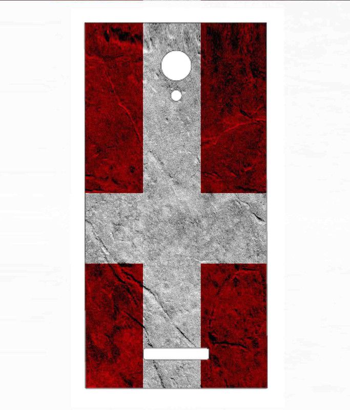Snooky Karbonn Titanium Dazzle 3 S204 Mobile Skin  (Red)