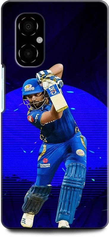 INDICRAFT Back Cover for POCO M4 5G HARDIK PANDYA, MUMBAI INDIANS, IPL, CRICKETER  (Multicolor, Shock Proof, Pack of: 1)