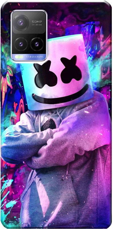 YornoSis Back Cover for Vivo Y21G 2638  (Multicolor, Matte Finish, Silicon, Pack of: 1)