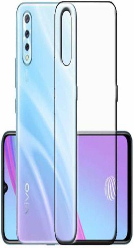 PAEDICON Back Cover for VIVO S1  (Transparent, Grip Case, Silicon, Pack of: 1)