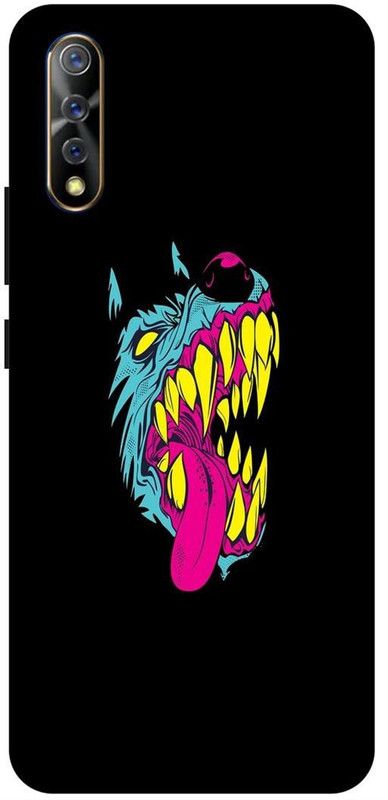 Vaultart Back Cover for Vivo S1  (Multicolor, Dual Protection, Silicon)