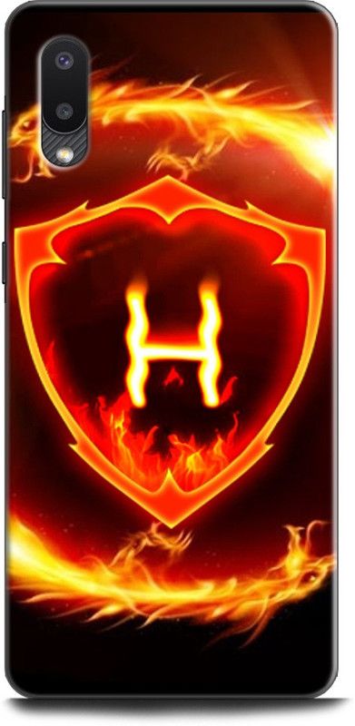 INDICRAFT Back Cover for SAMSUNG Galaxy M02  (Black, Orange, Dual Protection, Pack of: 1)