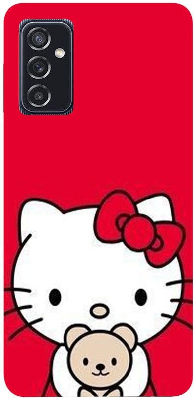 Skyhawk Back Cover for Samsung Galaxy M52 (5G)  (Red, White, Waterproof, Silicon, Pack of: 1)
