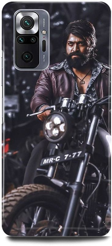 MRBE Back Cover for REDMI Note 10S, KGF KGF BIKE BACK COVER  (Multicolor, Hard Case, Pack of: 1)