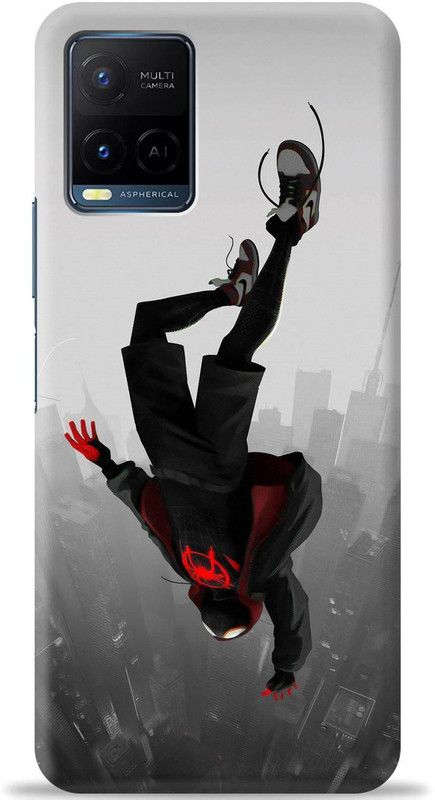 Loffar Back Cover for Vivo Y21  (Grey, Shock Proof, Pack of: 1)