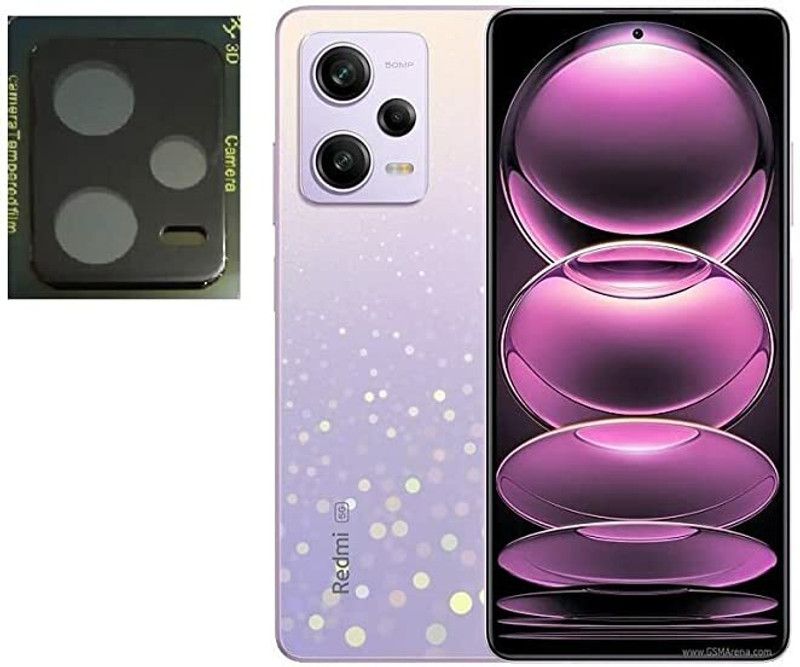 MS-Shield Back Camera Lens Glass Protector for Redmi Note-12 Pro Plus 5G  (Pack of: 1)