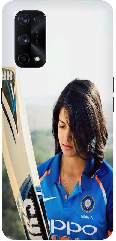Bluvver Back Cover for Realme X7 Pro, RMX2121, Printed Priya Punia Cricket Back Cover  (Multicolor, Hard Case, Pack of: 1)