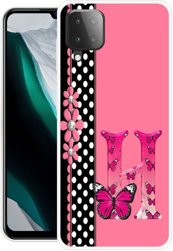 NEVYZAP Back Cover for Samsung Galaxy A22, Samsung Galaxy F22  (Pink, Black, Grip Case, Silicon, Pack of: 1)