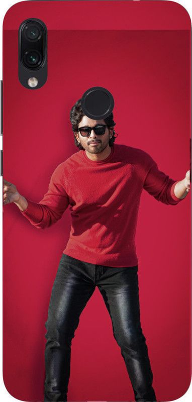 LIKELOOK Back Cover for Mi Redmi Note 7 Pro ( Allu Arjun, South Hero )  (Multicolor, Shock Proof, Pack of: 1)