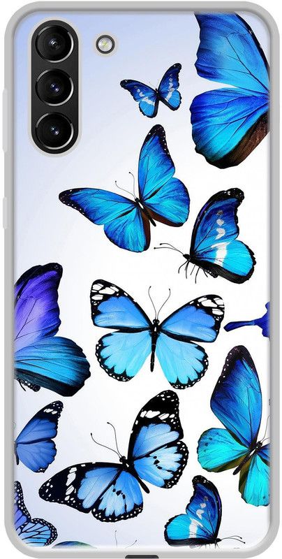 Casotec Back Cover for Samsung Galaxy S21 Plus  (Multicolor, Flexible, Silicon, Pack of: 1)