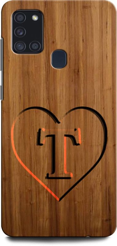 ORBIQE Back Cover for SAMSUNG Galaxy A21s  (Brown, Hard Case, Pack of: 1)