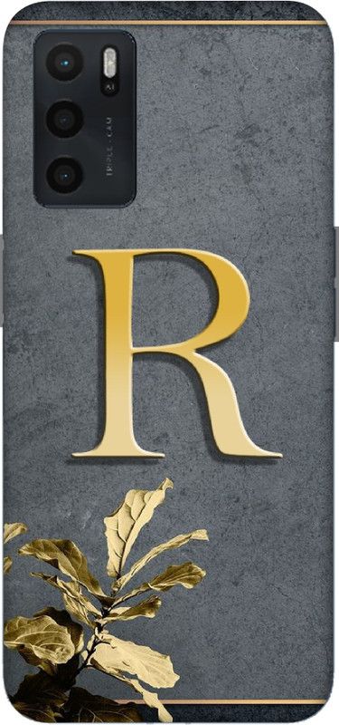 Zenil Back Cover for Oppo A16, Oppo A53s 5G, Oppo A55  (Grey, Gold, Hard Case, Pack of: 1)