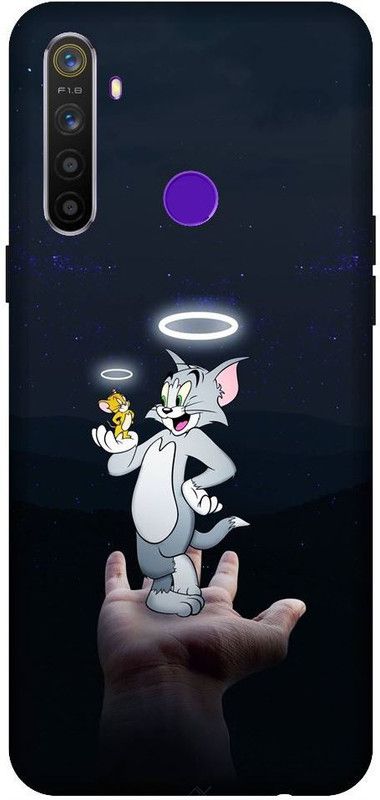 URCHIN Back Cover for Realme 5iTom and jerry, Cartoon, Cartoon network, Tom, Jerry  (Multicolor, Shock Proof, Pack of: 1)