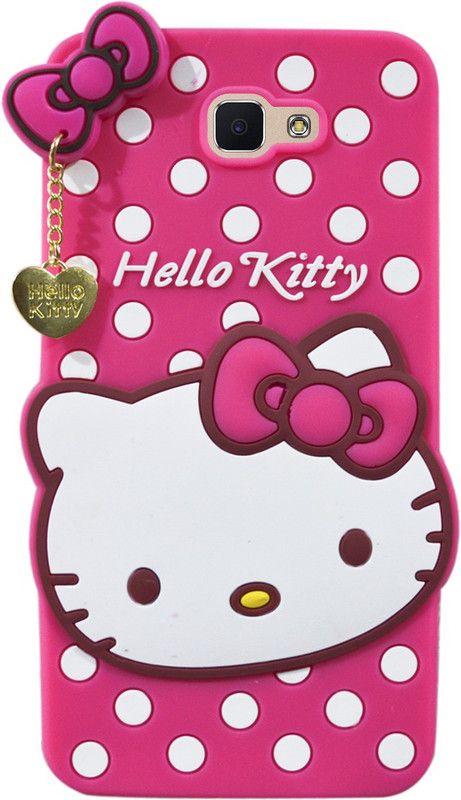 COVERBLACK Back Cover for hello kitty Samsung Galaxy J5 Prime - SM-G570F  (Pink, Flexible, Pack of: 1)