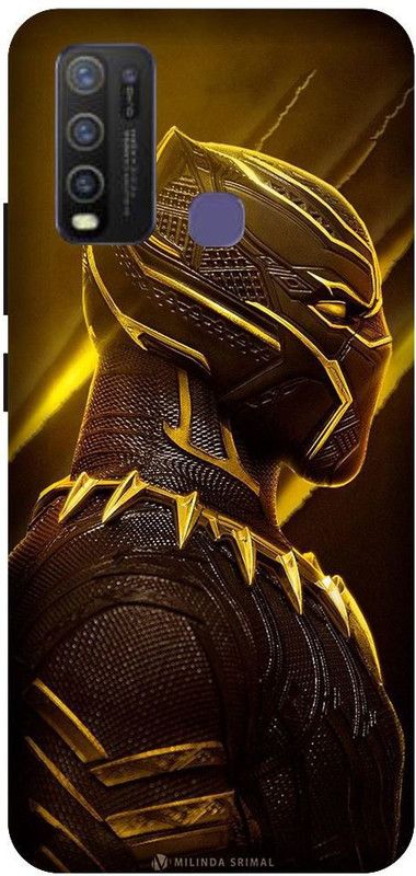Vinsmoke Back Cover for Vivo Y50 Black Panther, Superhero, Marvel, Comic  (Multicolor, Shock Proof, Pack of: 1)