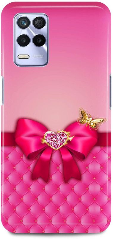 JUGGA Back Cover for Realme Narzo 30 5G, PINK, HEART, MATTRESS, SHAPE, LOVE  (Pink, Hard Case, Pack of: 1)
