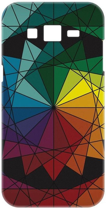 Smutty Back Cover for Samsung Galaxy J2, J200G - Rangoli Print  (Multicolor, Hard Case, Pack of: 1)