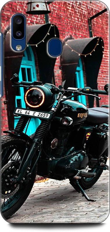 Afterglow Back Cover for SAMSUNG Galaxy M10s ROYAL ENFIELD, BULLET, BICK, DUGDUG  (Multicolor, Shock Proof)