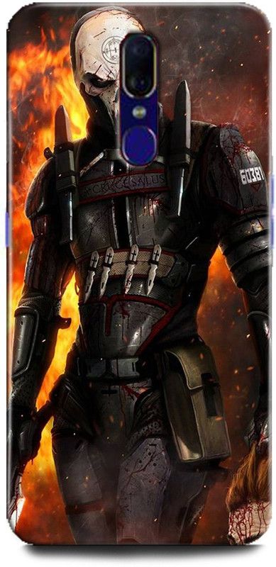 BARMANS Back Cover for Oppo F11 / Free Fire, Free fire game, free fire logo, game, free fire  (Multicolor, Shock Proof, Pack of: 1)