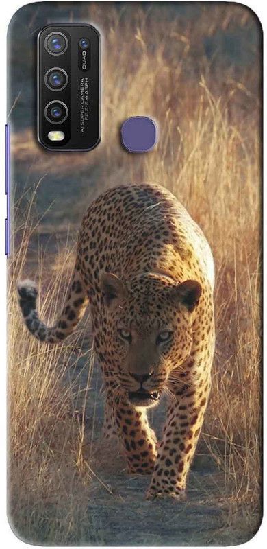 NDCOM Back Cover for VIVO Y50 African Leopard Printed  (Multicolor, Hard Case, Pack of: 1)