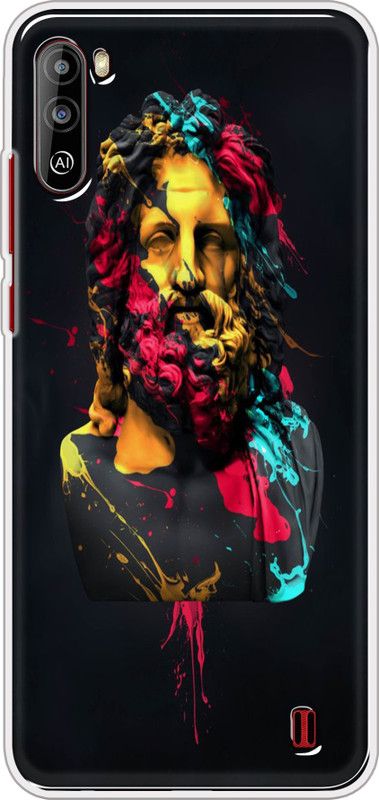 Cooldone Back Cover for Lava Z2  (Multicolor, Grip Case, Silicon, Pack of: 1)