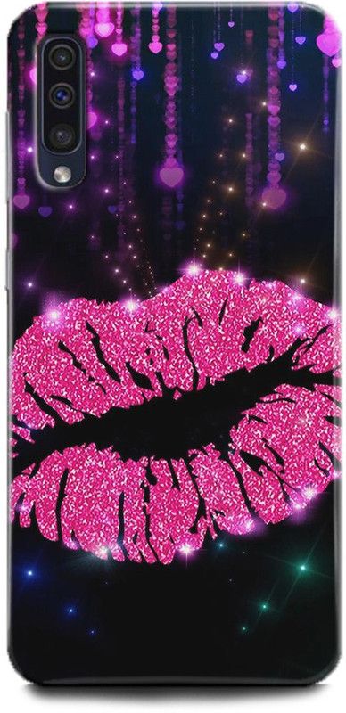 INDICRAFT Back Cover for Samsung Galaxy A50s, Lips, Printed  (Multicolor, Shock Proof, Pack of: 1)
