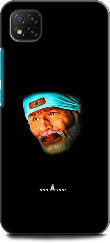 KEYCENT Back Cover for POCO C3 OM SAI BABA, OM SAI, OM SAI RAM, SAIBABA, GOD  (Multicolor, Pack of: 1)