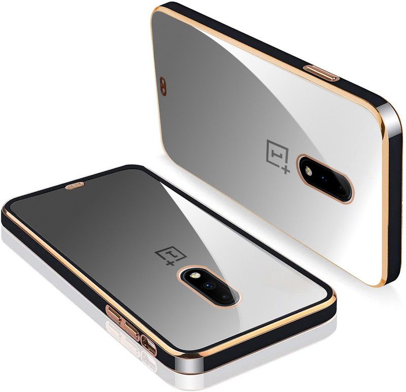 HSRPRO Back Cover for ONEPLUS 7 / 1+7  (Black, Shock Proof, Silicon, Pack of: 1)