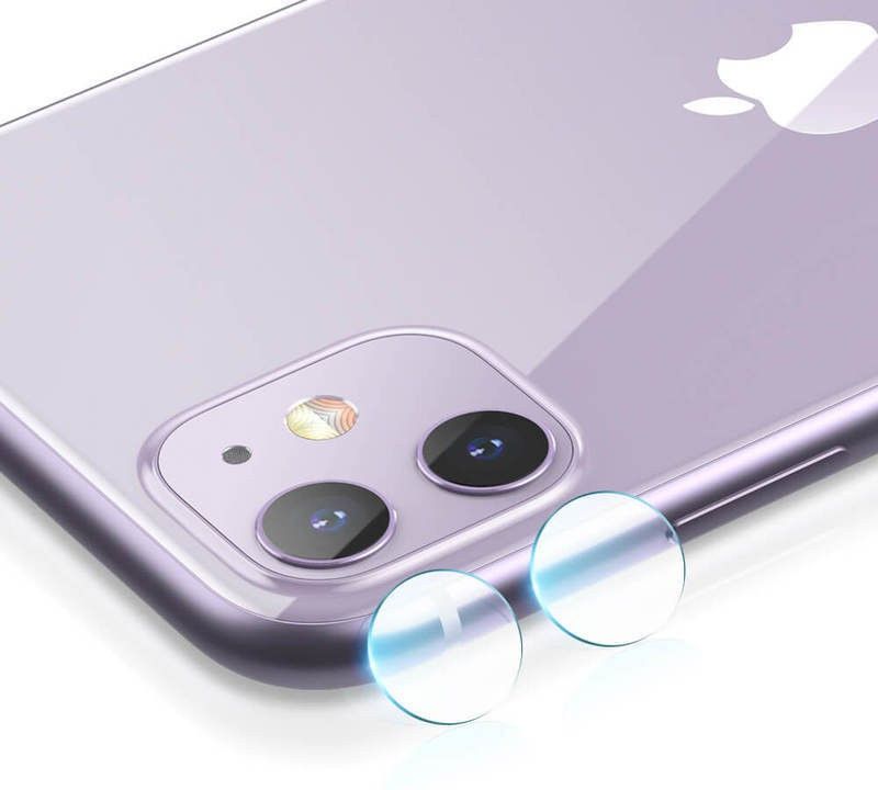 RUNEECH Back Camera Lens Glass Protector for Apple iPhone 11, IPHONE 11  (Pack of: 1)